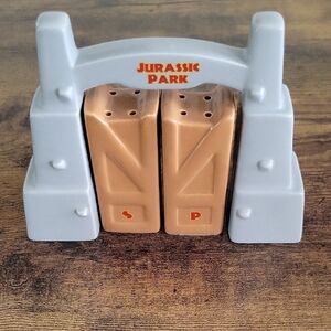 Jurassic Park Salt and Pepper Shakers